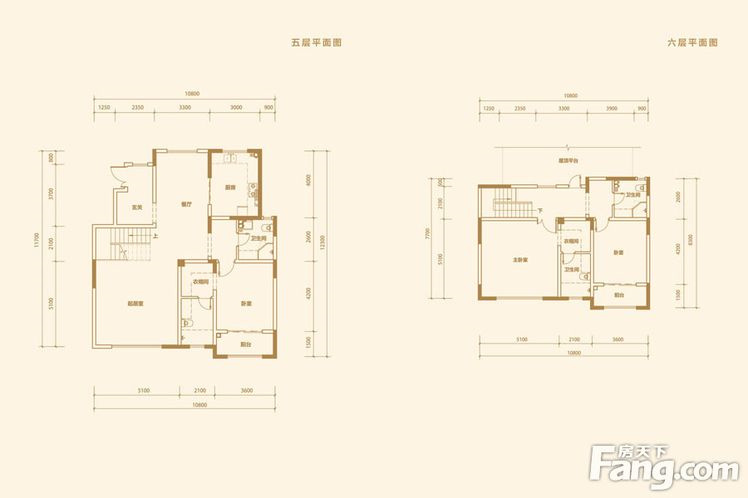 金屋秦皇半島仁晟裝飾戶型圖