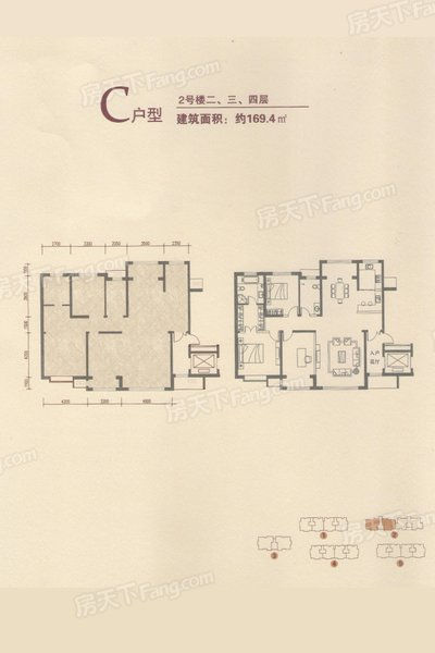 仁晟裝飾翠島天成戶型